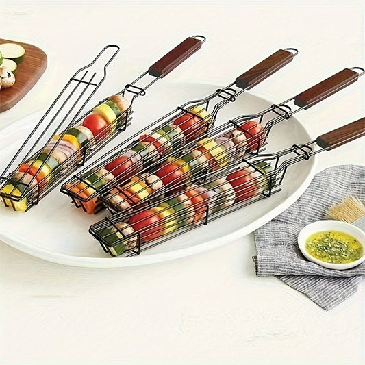 4pcs Stainless Steel BBQ Basket Set