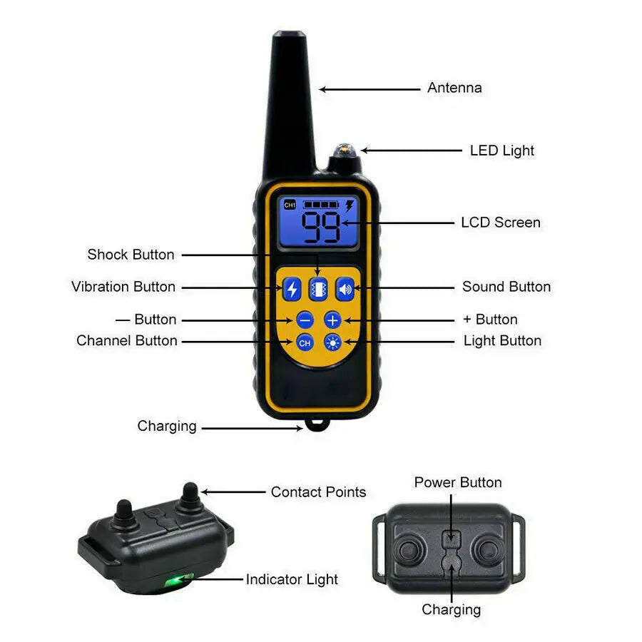 3000 FT Remote Dog Training Collar