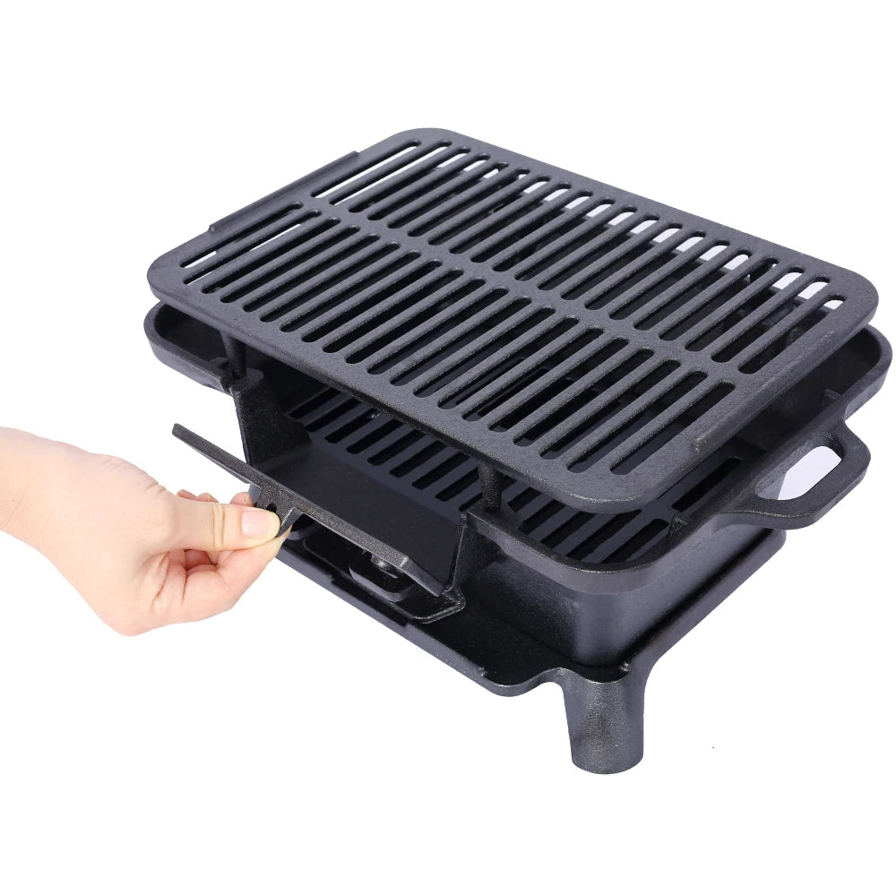 Oval Cast Iron Grill