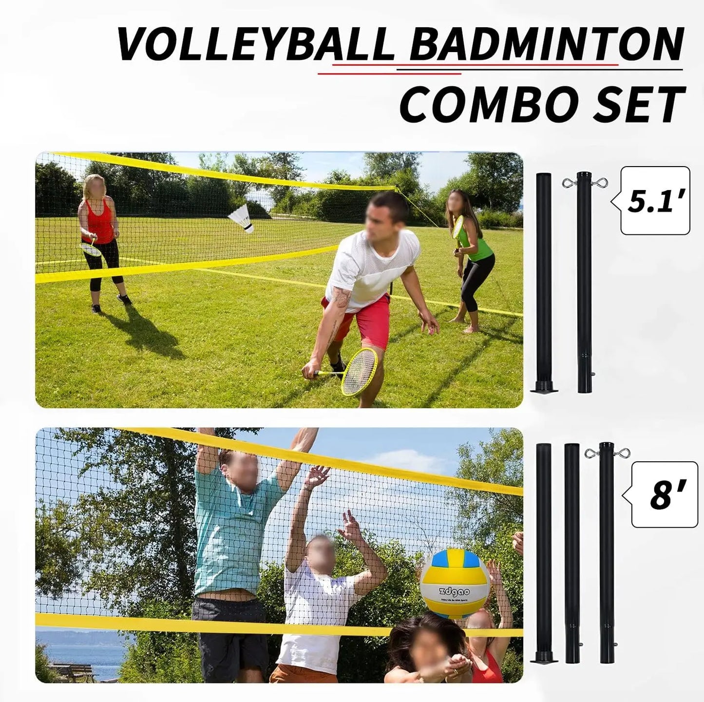 Set - Professional Volleyball Net