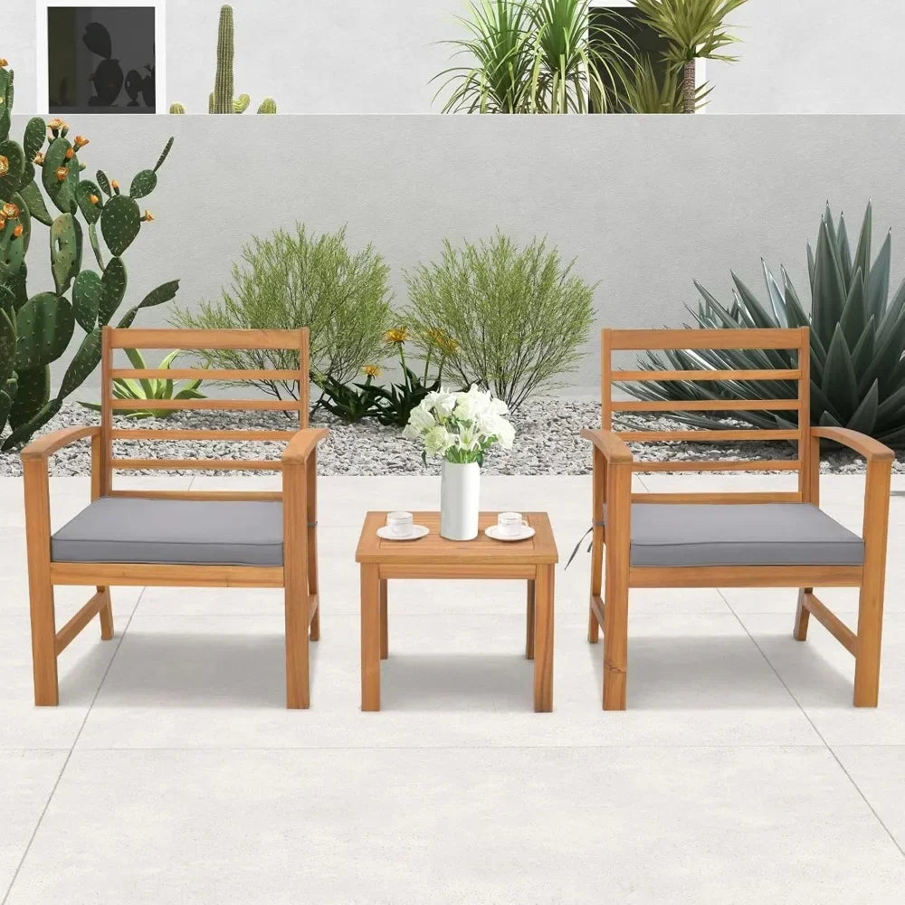 3 Pieces Outdoor Furniture Set