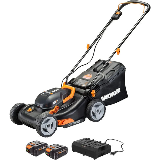 40V 17" Cordless Lawn Mower for Small Yards