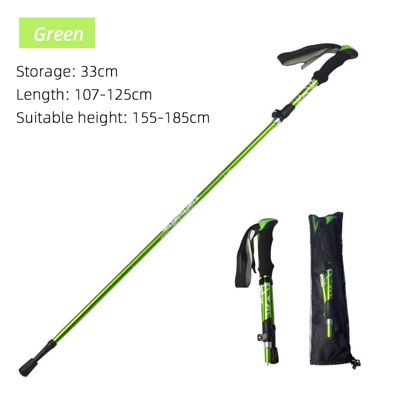 5 Section Outdoor Fold Trekking Pole