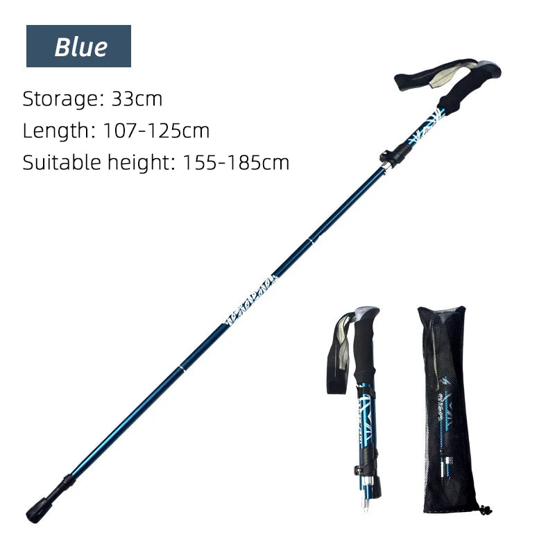 5 Section Outdoor Fold Trekking Pole