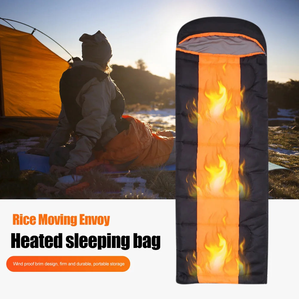 Winter Heated Sleeping Pad Type-C 5V Electric Heated