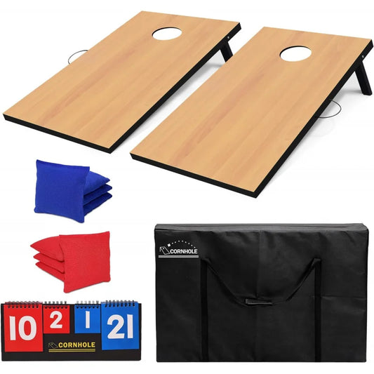 Cornhole Set, Tailgate/Regulation Size Cornhole Boards