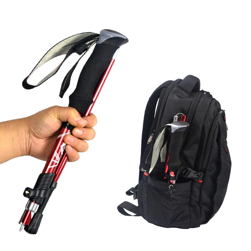 5 Section Outdoor Fold Trekking Pole