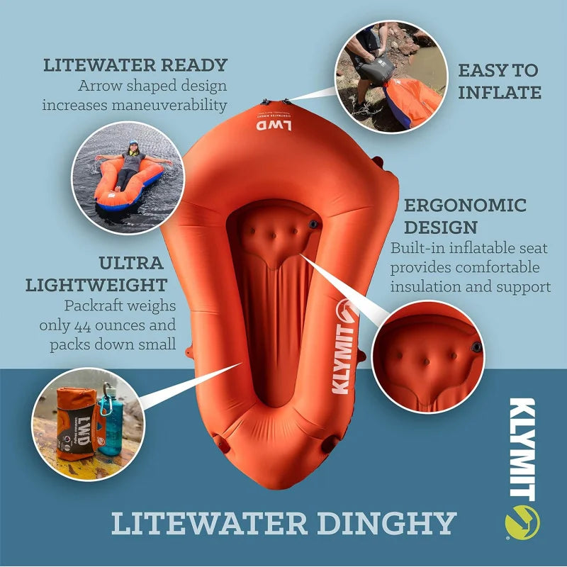 Litewater dinghy (LWD) pack-raft inflatable kayak