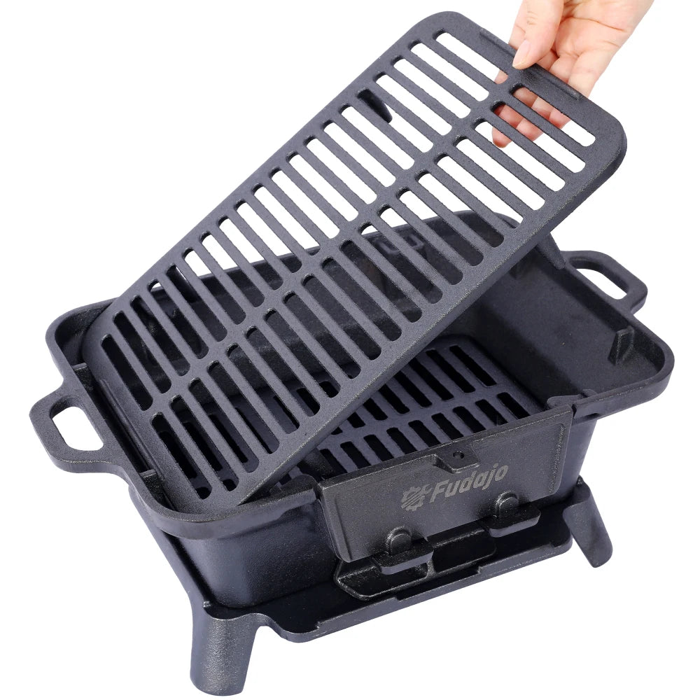 Oval Cast Iron Grill