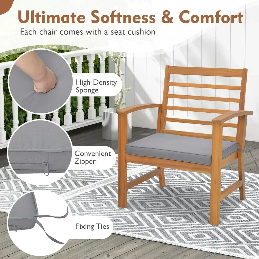 3 Pieces Outdoor Furniture Set