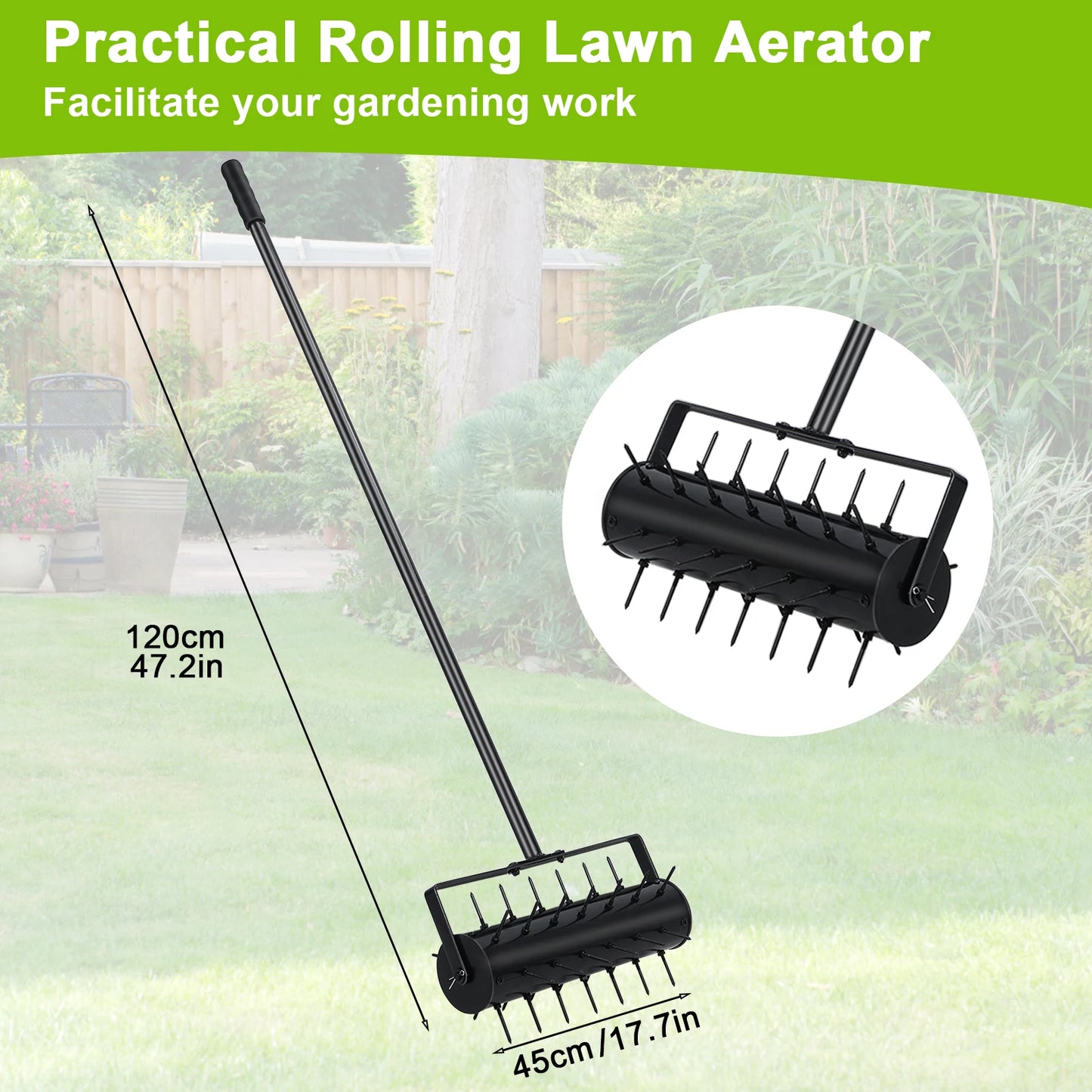 Lawn Aerator, Hand Aerator Lawn Tool